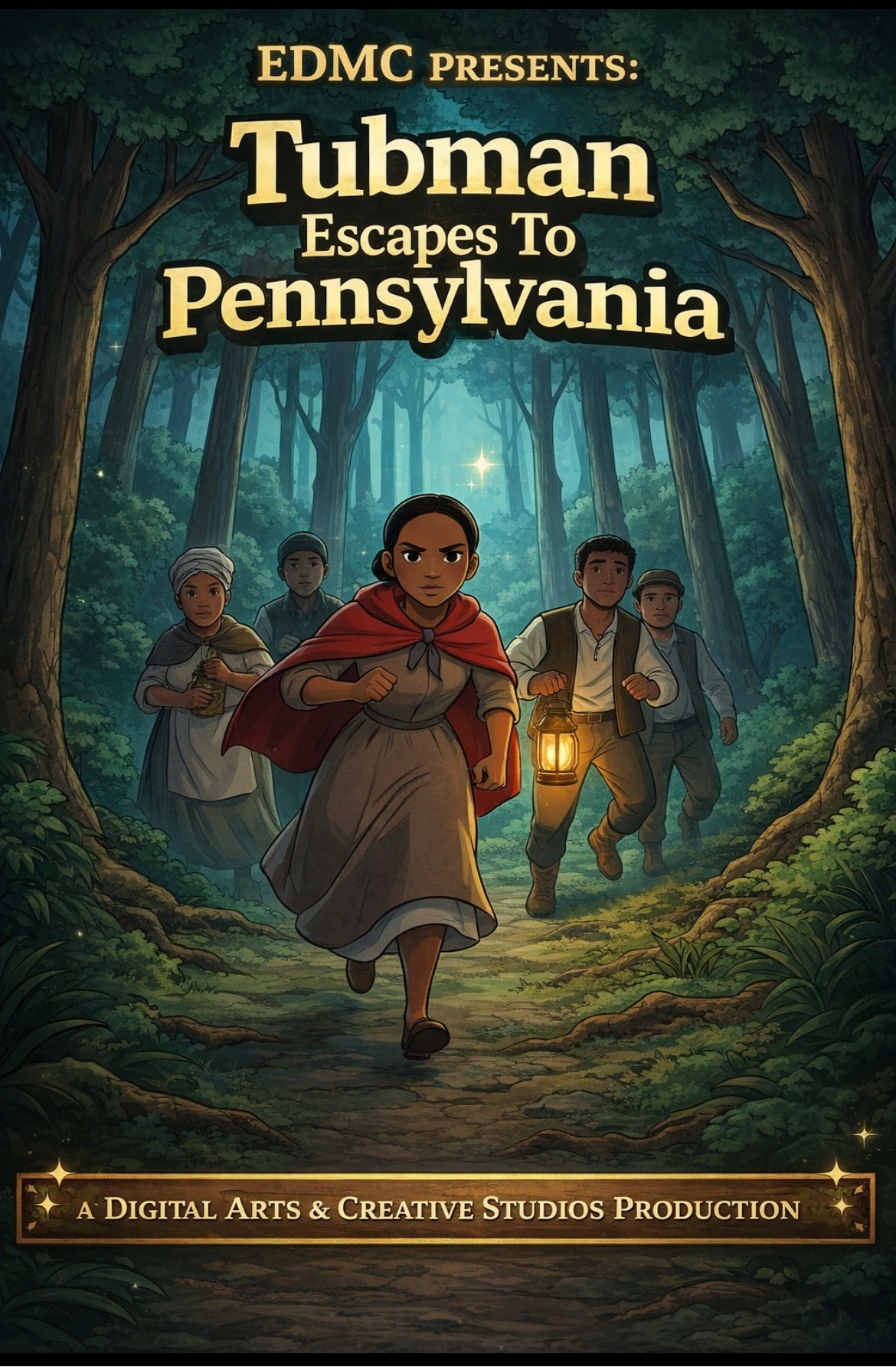 Tubman Escapes To Pennsylvania — Animated Feature (Coming Soon)