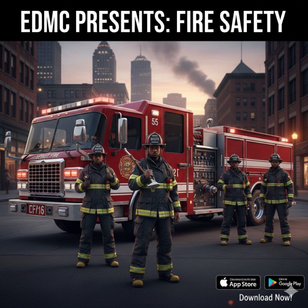 EDMC Presents: Fire Safety — App (Coming Soon)