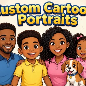 Custom Cartoon Portrait