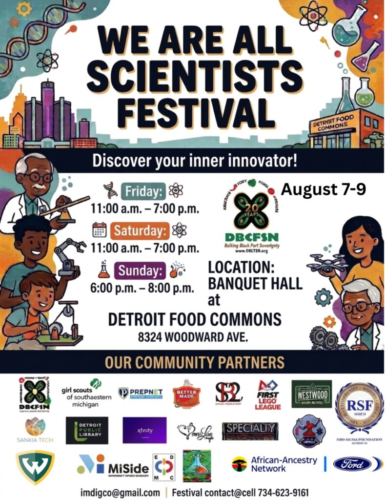 We Are All Scientists Festival 2026 official poster