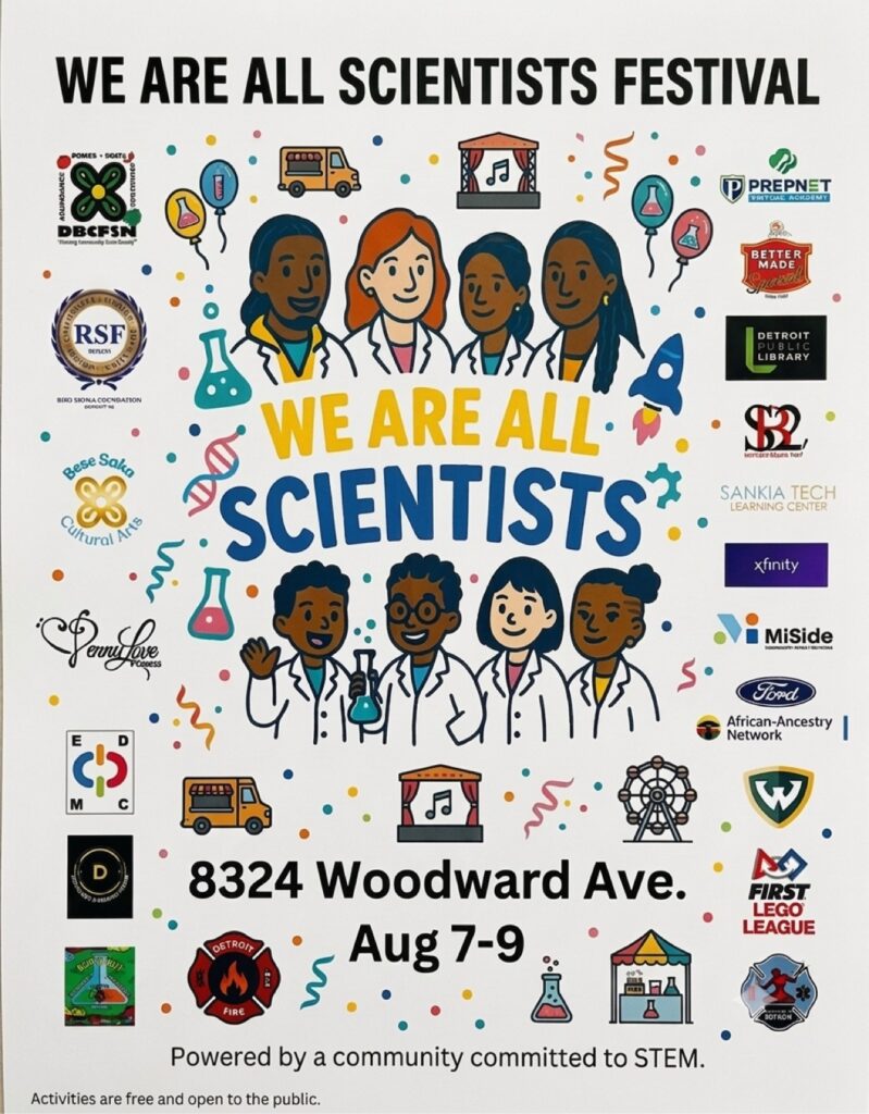 We Are All Scientists Festival 2026 official poster