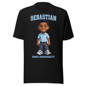 Quinn's Responsibility — Sebastian Name Tee